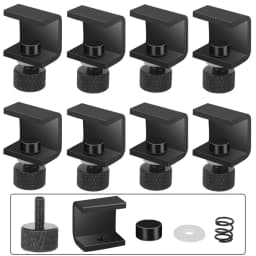 XCR3D Glass Heated Bed Clamp 3D Printer Parts Heatbed Plate Clip for Ultimaker UM Build Platform Retainer 4pcs/8pcs