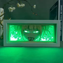 My Hero Academia Himiko Toga Led Light Box Manga Gadget Gaming Room Decor Night Lamp Birthday Gift Paper Cut Shadow Lightbox