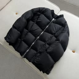 Schinteon Women White Duck Down Jacket Baseball Collar Thick Autumn Winter Warm Outwear Luxurious Casual Over Size Coat 2025 New