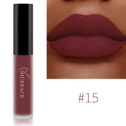 NICEFACE Matte Velvet Lip Glaze Waterproof Long Lasting Not Easy To Fade Lip Gloss Silky Smooth Sexy Lipstick Women Maquillage