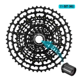 SPEDAO 12 Speed MTB Cassette 10-52T 10-50T 11-50T XD HG Freewheel Lightweight CNC K7 Sprocket Drivetrain Upgrade Bike Parts