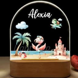 Personalized Children Fairy Lamp Custom Castle 3D Night Light For Kids Tinkebell Bedroom Home Decoration Birthday Christmas Gift