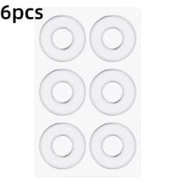 6pcs Self-Adhesive Gel Insoles, Reusable High Heel Cushions for Shock Absorption & Corn/Ball Relief, Purple