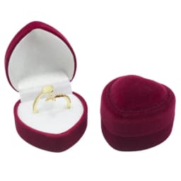 Earring Packaging Box Plush Jewelry Display Case Velvet Jewelry Box Luxurious Valentine'S Day Gift Box For Wedding Anniversary