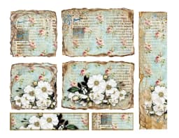 1Pack Retro Vintage Medieval Monument Sticker DIY Craft Scrapbooking Album Junk Journal Decorative Stickers