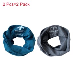 100% Merino Wool Neck Gaiter Light Quick Dry Breathable Face Mask for Ski Hiking Neck Tube Scarf Multifunctional Headwear