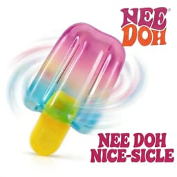 Needoh Schylling Duang Cube Sensory Toy, Gradient Popsicle Stress Relief Cube, Calms Anxiety, Boosts Focus & Aids ADHD