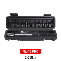 ThinkRider Professional NL-15 PRO Bicycle Bike Torque Wrench 2-20N·m Allen Key Tool Socket Spanner Set Kit