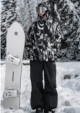 JOHN SNOW Snowboard Jacket Pants Female Tracksuit Mountain Skiing Suites Winter Women Men Snow Suits Sports Waterproof Ski Sets