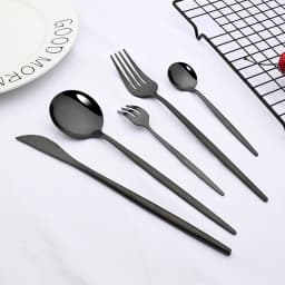 6Set/30Pcs Pink Silver Dinnerware Set Stainless Steel Knife Ckae Fork Spoon Cutlery Set Tableware Silverware Set Dropshipping