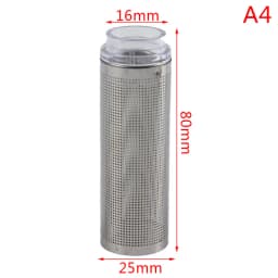 Aquarium Inflow Inlet Filter Stainless Basket Mesh Net Filter Guard Fish Tank Filter Accesories Intake Strainer Pre-Filter Cover