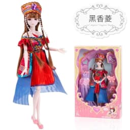 14 jointed very beautiful 29cm 11'' BJD Doll dolls Princess Hair + Makeup + Cloth +shoes pullip