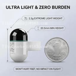 Mini ip67 waterproof and dustproof bird GPS locator for outdoor bird activity locatoring