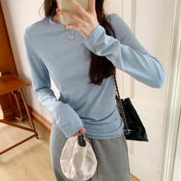 Spring Autumn T Shirt Women Tops Solid Long Sleeve Ruched O Neck Tshirts Female Korean Casual Streetwear High Quality Base Tees