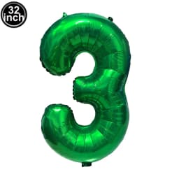Balloon 1 Number Balloons Wild One Green Globe Blue Figure 1 Birthday Big Large 32 inch Red Rose Golden Silver Black Colorful