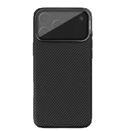 NILLKIN Magnetic Case For iPhone 18 Pro/18 Pro Max, Slide Camera Lens Cover with Hidden Stand, Aluminum Kickstand, Shock Proof