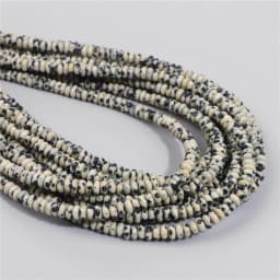 2X4MM Natural Abacus Stone Beads Blue Green Pink Flat Rondelle Beads for Jewelry Making Bracelets Necklace Accessories Wholesale