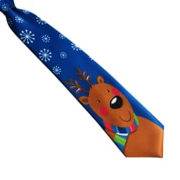 EASTEPIC Men's Neckties Light Thin Christmas Ties for Men Children's Toys Holiday Party Santa Claus Xmas Tree Snowflake Snowman