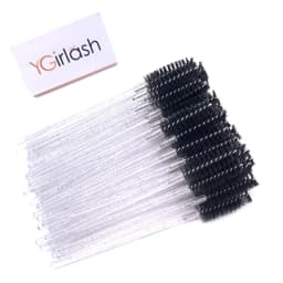 50/10 PCS/Pack Disposable Eyelash Swab Mini Individual Lash Applicators Mascara Brush Eyelashes Extension For Maquillaje Makeup