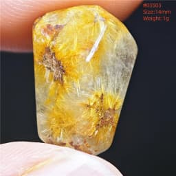 Natural Gold Rutilated Quartz Pendant Sun Flower Rutilated Quartz Jewelry Raw Material Love Women Brazil AAAAAAA