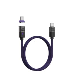240W PD3.1 Magnetic Charging Cable Ultra thin Nylon Braided Cord ctoc 48V 5A Super Quick fast 100W for Xiaomi Samsung Emarker