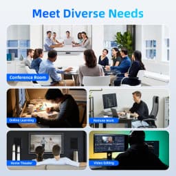 TexHoo Mini PC Intel Celeron N2940 16GB RAM 512GB SSD WIFI5 BT4.0 Windows 10 Desktop Computer 4USB TypeC Dual Display for Office