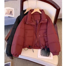 This Year Women's Short Cotton-padded Coat Popular Winter Female Down Parkas 2025 High Sense Small Casual Down Cotton Bread Coat
