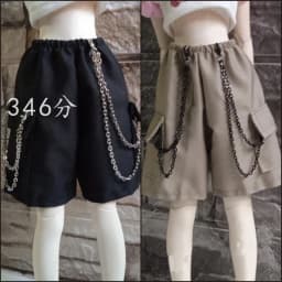 1/3 1/4 1/6 Doll's Clothes Work Shorts for 30/45/60cm Bjd Doll White/black/brown Diy Girl Toys Dress Up Diy Doll Accessories