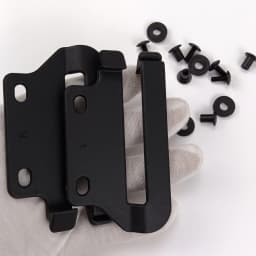 1pair Kydex IWB Holster Clips K Sheath Waist Clip Accessories Kydex Knife Scabbard Waist Clip Parts