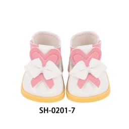 5.5cm Lovely Bow Doll Shoes For 14 Inch American& EXO Doll 1/6 New Mini Shoes Boots Accessories For 32-33 Russia DIY Doll,Nancy