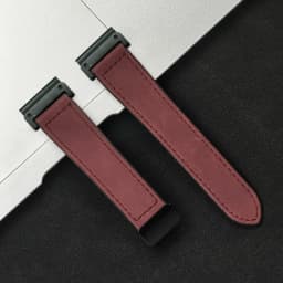 Leather  Silicone Band For Garmin 22 26mm Fenix 5 5X Plus 7 7X 6 6X Pro No Gaps Sport Quick Release For Garmin Watch 3 3HR Strap