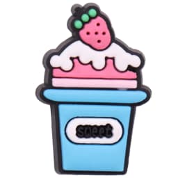 1Pcs Shoe Charms Fruit Cake Dessert Donut Sushi Hamburger Ice Cream PVC Garden Shoes Decorations DIY Wristbands Children Present