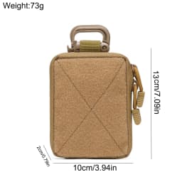 EDC Organizer Utility Pouch,Pocket Organizer Tactical molle Pouch Tactical Waist Pack,Utility Gadget Holder for Outdoor Sports