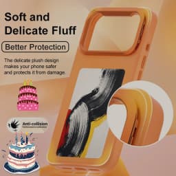 Smart ink DIY photos screen case For iPhone 17/17Pro/17ProMax 4-inch high-definition NFC display with built-in stand phone case