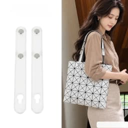 Extended Diamond Boston Bag Six-Grid Ten-Grid Shoulder Strap Lengthened Chain Belt for Three Houses Life