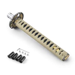 Universal 150MM/200MM/260MM JDM Katana Samurai Sword Shift Knob Shifter With Adapters Gear Shift knob
