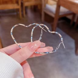2022 New Trendy Simple Multiple Hoop Earrings For Woman Girls Geometric Irregular Fashion Earrings Party Jewelry