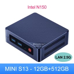 Beelink Mini S13 Intel Processor Twin Lake-N150 Mini PC 16G 500G 3200Mhz DDR4 Mini S13 Desktop Computer