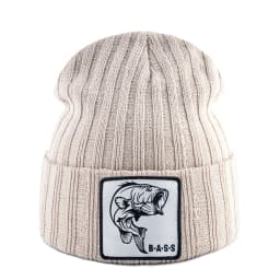 Knitted Skullies Beanie With Animals Patch Men Women Outdoor Casual Sport Hats Autumn Winter Solid Color Hip Hop Beanies