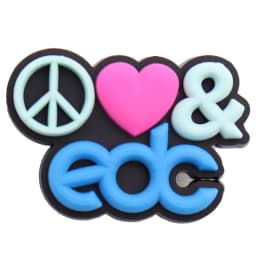 1Pcs Shoe Charms Circle Funny Rainbow Dream Interesting Character Designer PVC Shoes Buckles For Kids Party Gift