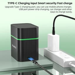 PUJIMAX 1.5V AAA 1100mWh Rechargeable Lithium-ion Battery With Smart Battery Charger SET Batteries Individually Available