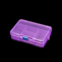 High Quality 5 Grids Plastic Storage Box Jewelry Display Beads Earring Case Organizer DIY Jewelry Accessories Storage Supplies