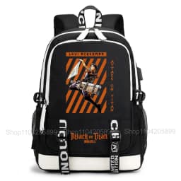 Attack on Titan Backpack Anime Mochila Student School Bag Boys Girls Gift Casual Daily Travel Rucksack
