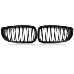 Front Bumper Kidney Grille Grill For BMW F34 328i 330i 340i 335i 3-Series GT 2012 2013 2014 2015 2016 2017 2018 Gloss Black Pair