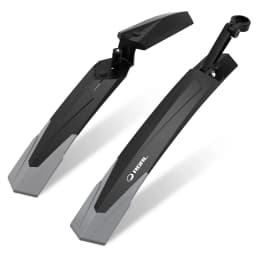 RBRL MTB Bicycle Fender Adjustable Front Rear Bike Mudguard Quick-release Splash-proof Widen Fenders for 26/27.5/29" Bicycle