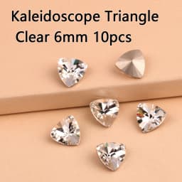 Different Shapes Super Clear 10PCS Rhinestones Glass DIY Accessories Crafts Crystal Jewels Beads For Nail Art Garment Decoration