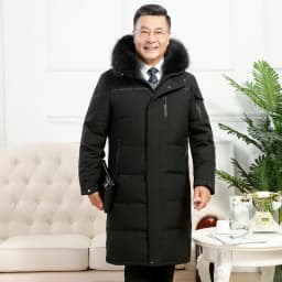 Luxury Brand Men's Down Coat And Parkas Top Quality Man Goose Down Jacket Thick Winter Padded Puffer Jacket Overcoat Padding HY7