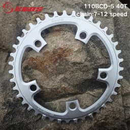 DECKAS KEOS 110BCD Chainring 36T-52T Bicycle Chainwheel forShimano SRAM 5 Bolt Road Bike Narrow Wide Crank Bike Accessories