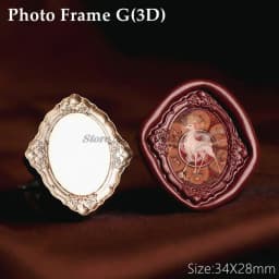 Wax Sellos Photo Frame Stamp Seal Skyworm Moth Butterfly Wood Handle For DIY Wedding Invitation Envelope Sealling Wax Stamp