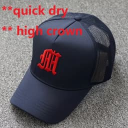 Quick Dry Baseball Hat for Men and Women, Hard Top, High Crown, Sports Hip Hop Caps, Big Head, Outdoor,